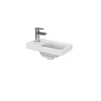 Cersanit S801-218-DSM - Hangend badkamermeubel met wastafel MODUO SLIM 40 cm hoogglans wit