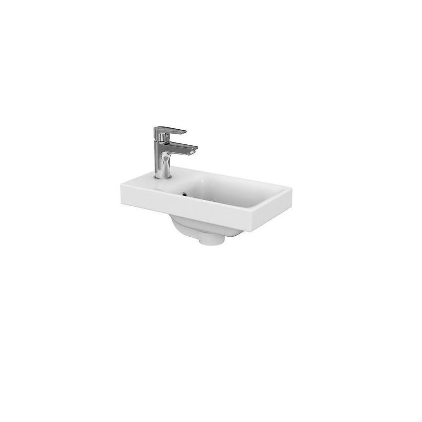 Cersanit S801-218-DSM - Hangend badkamermeubel met wastafel MODUO SLIM 40 cm hoogglans wit