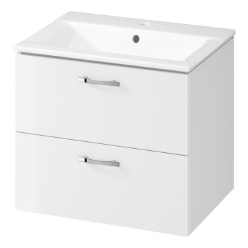 Cersanit S801-309-DSM - Hangend badkamermeubel met wastafel NIKO 60x50x45 cm wit
