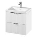 Cersanit S801-545 - Hangend badkamermeubel met wastafel TIRSO 60x60x45 cm wit