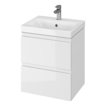 Cersanit S929-012 - Hangende badkamerskast onder de wastafel MODUO 57x49,4 cm glanzend wit