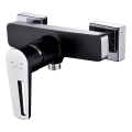 Cersanit S951-034 - Douchekraan MILLE zwart/glanzend chroom