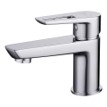 Cersanit S951-045 - Kraan voor wastafel MILLE 13,4 cm glanzend chroom + afval