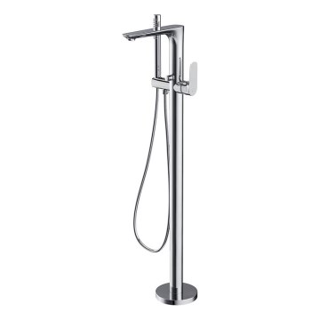 Cersanit S951-306 - Vrijstaand badset met kraan CREA glanzend chroom