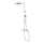 Cersanit S951-341 - Doucheset met thermostaatkraan CITY glanzend chroom