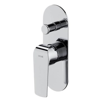 Cersanit S951-345 - Douchekraan voor verborgen installatie CITY glanzend chroom