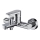 Cersanit S951-346 - Badkraan MODUO glanzend chroom