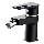Cersanit S951-349 - Bidet kraan MILLE zwart