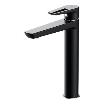 Cersanit S951-356 - Kraan voor wastafel MILLE 27 cm zwart + afval