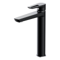 Cersanit S951-356 - Wastafelmengkraan MILLE 27 cm zwart + afvoerplug