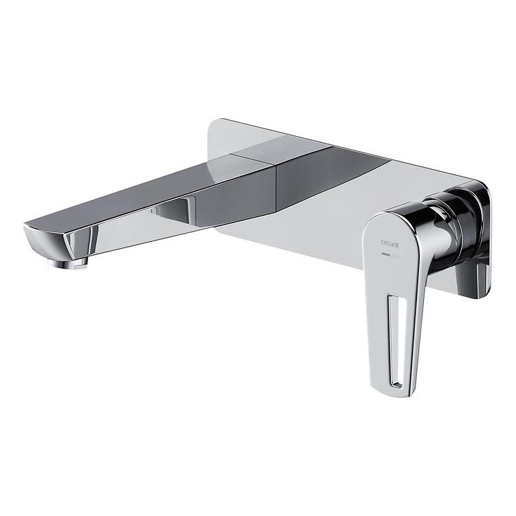 Cersanit S951-357 - Badkraan voor verborgen installatie MILLE glanzend chroom + afval