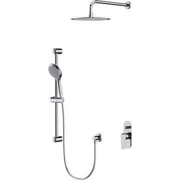 Cersanit S952-014 - Doucheset met inbouwkraan CITY glanzend chroom