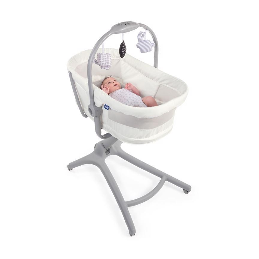 Chicco - Babybed 4-in-1 BABY HUG grijs/wit