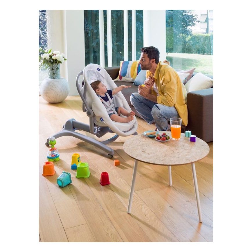 Chicco - Babybed 4-in-1 BABY HUG grijs/wit