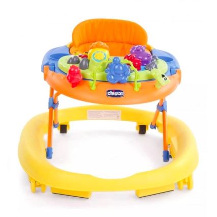 Chicco - Baby wandelaar WALKY TALKY 2xAA geel/blauw