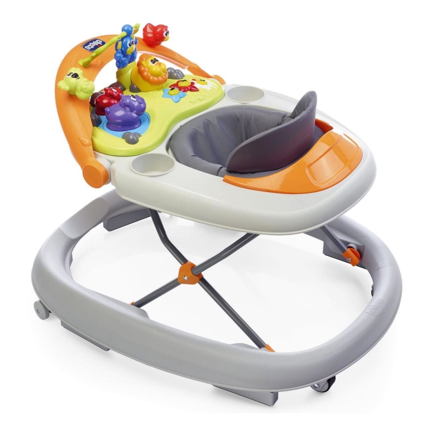 Chicco - Baby wandelaar WALKY TALKY 2xAA grijs