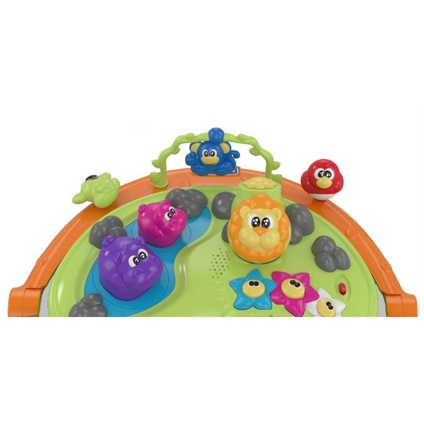 Chicco - Baby wandelaar WALKY TALKY 2xAA grijs