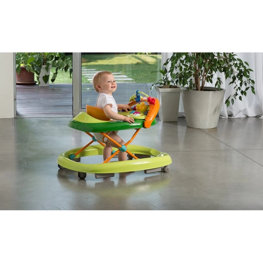 Chicco - Baby wandelaar WALKY TALKY 2xAA groen
