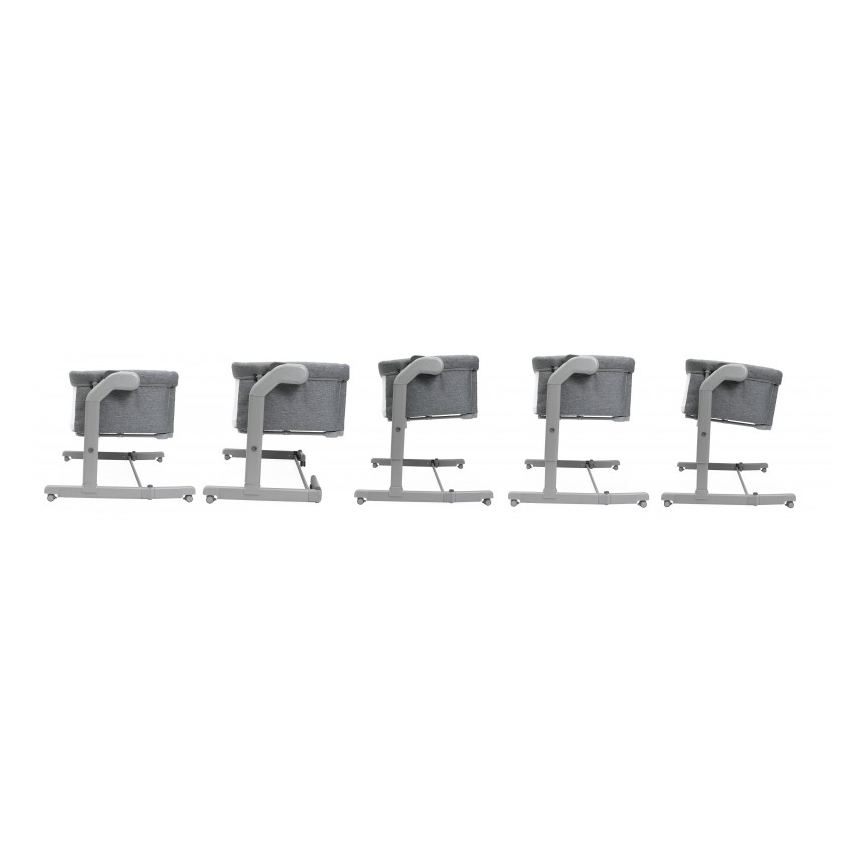 Chicco - Baby wieg 2in1 2v1 NEXT2ME MAGIC EVO donker