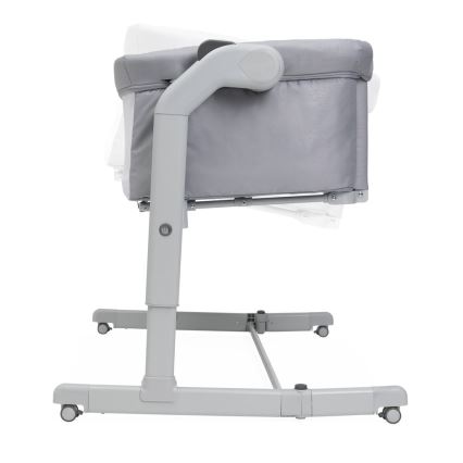 Chicco - Baby wieg 2in1 2v1 NEXT2ME MAGIC EVO lichtgrijs