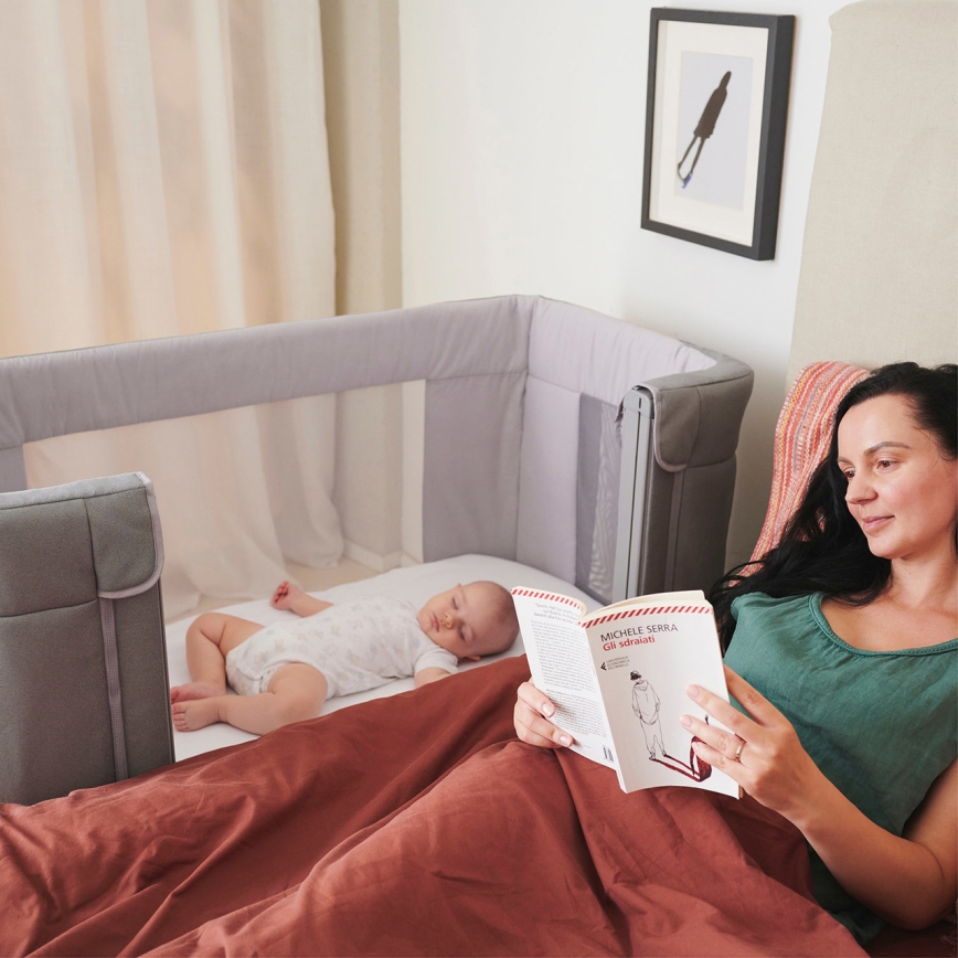 Chicco - Baby wieg 3in1 3v1 NEXT2ME FOREVER donker