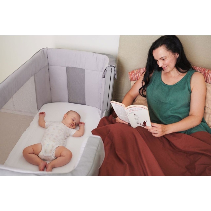 Chicco - Baby wieg 3in1 3v1 NEXT2ME FOREVER donker