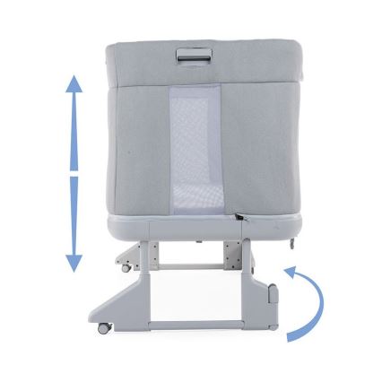 Chicco - Baby wieg 3in1 3v1 NEXT2ME FOREVER donker