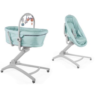 Chicco - Baby wieg 4in1 BABY HUG Aquareelle turquoise