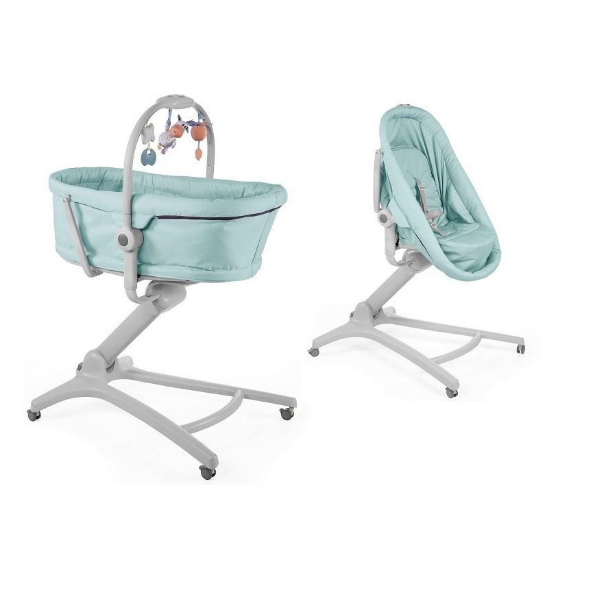 Chicco - Baby wieg 4in1 BABY HUG Aquareelle turquoise