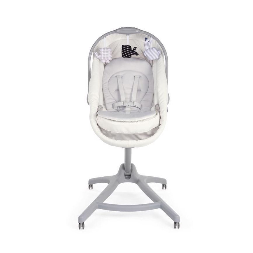 Chicco - Baby wieg 4in1 BABY HUG grijs/wit