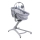 Chicco - Baby wieg 5in1 BABY HUG PRO grijs