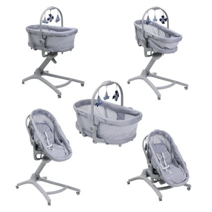 Chicco - Baby wieg 5in1 BABY HUG PRO grijs