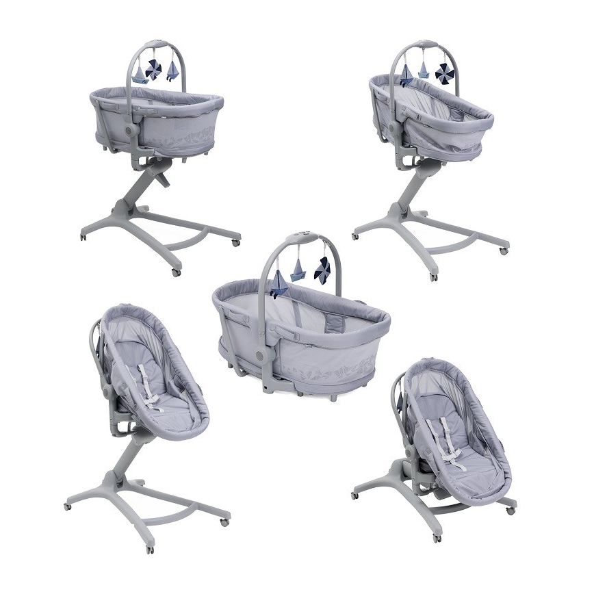 Chicco - Baby wieg 5in1 BABY HUG PRO grijs