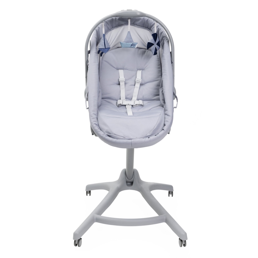 Chicco - Baby wieg 5in1 BABY HUG PRO grijs