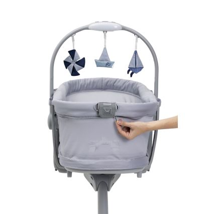 Chicco - Baby wieg 5in1 BABY HUG PRO grijs