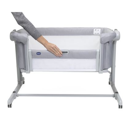 Chicco - Babybed 2-in-1 NEXT2ME MAGIC EVO lichtgrijs