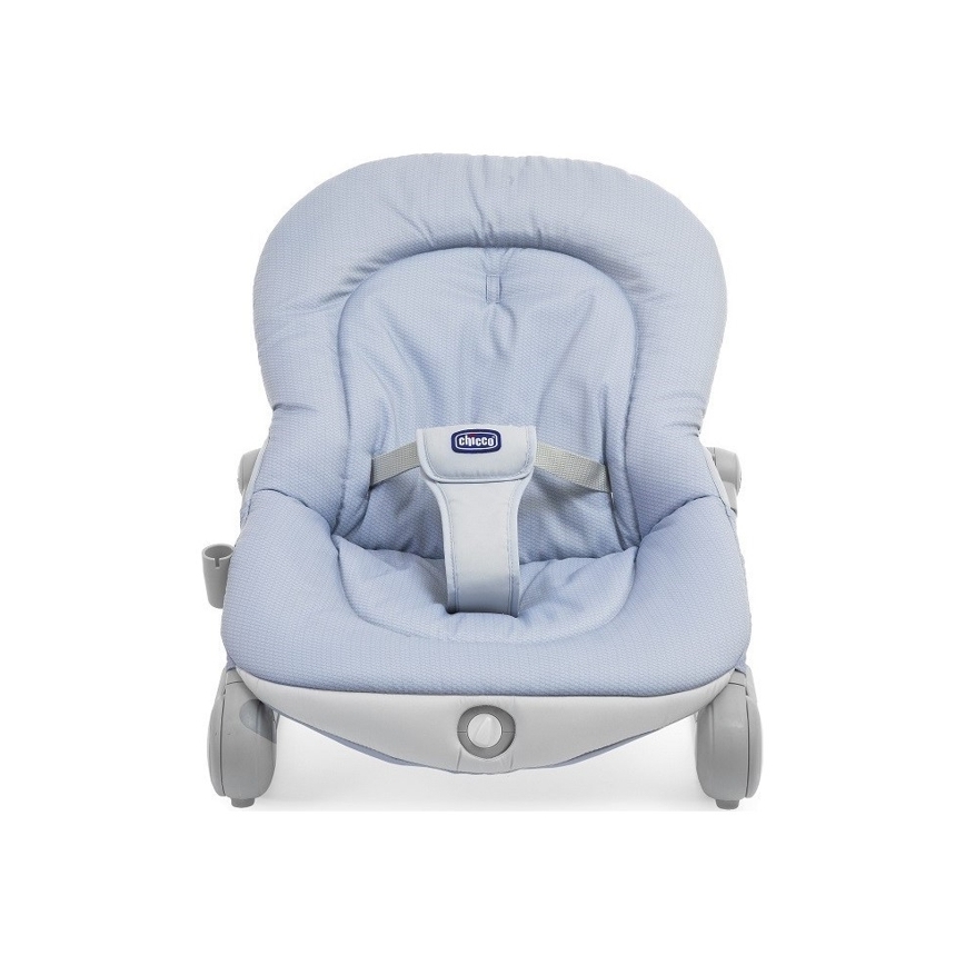 Chicco - Baby schommelstoel met vibratie en melodie BALLOON Dots 2xAA + 1xLR20 blauw