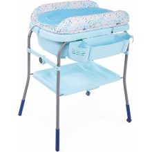 Chicco - Commode met bad CUDDLE&BUBBLE blauw