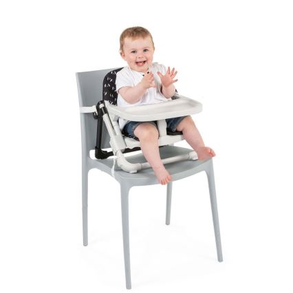 Chicco - Draagbare stoelverhoger voor kinderen CHAIRY zwart