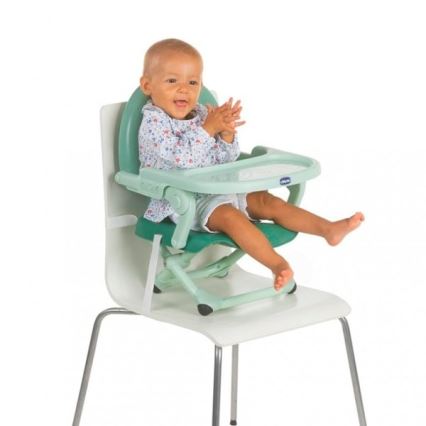 Chicco - Draagbare stoelverhoger voor kinderen POCKET SNACK turquoise