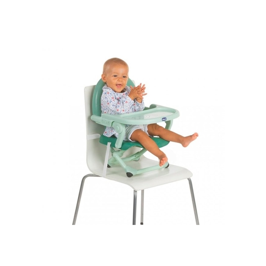 Chicco - Draagbare stoelverhoger voor kinderen POCKET SNACK turquoise