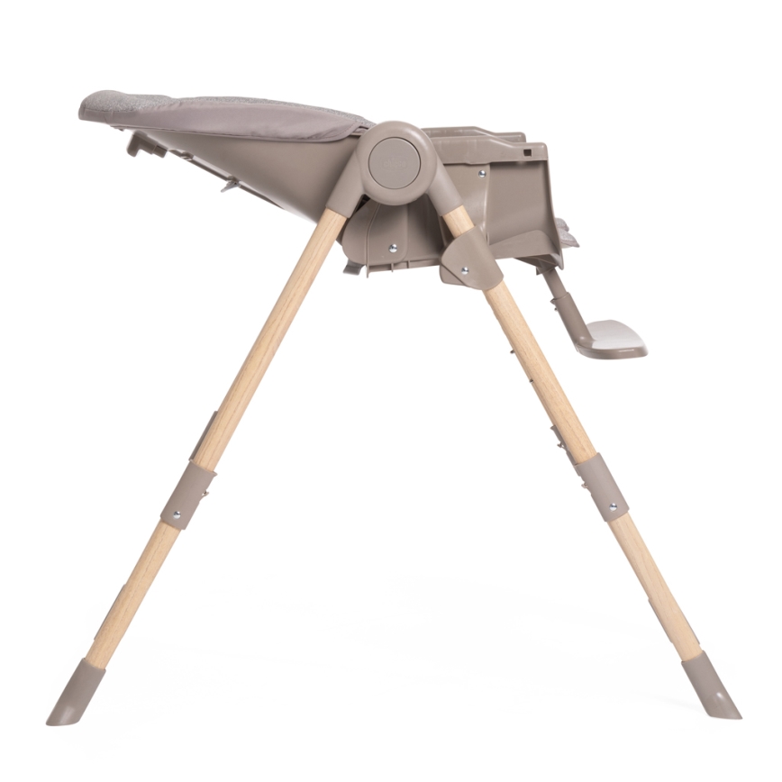 Chicco - Kinder eetstoel Polly Essential - grijs/bruin