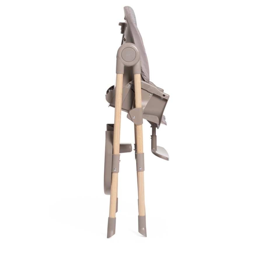 Chicco - Kinder eetstoel Polly Essential - grijs/bruin