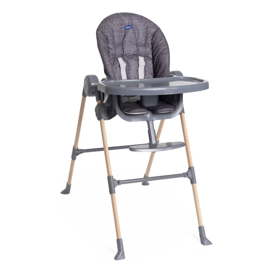 Chicco - Kinder eetstoel Polly Essential - grijs