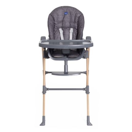 Chicco - Kinder eetstoel Polly Essential - grijs