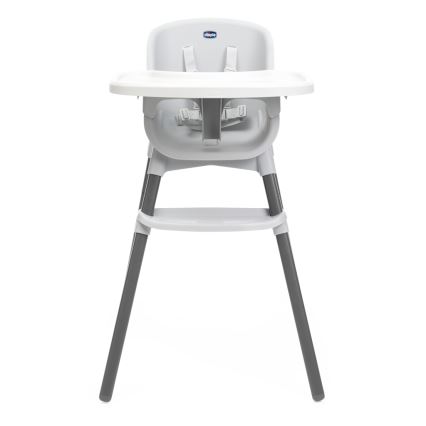 Chicco - Kinder eetstoel ZEST 3in1 wit/grijs
