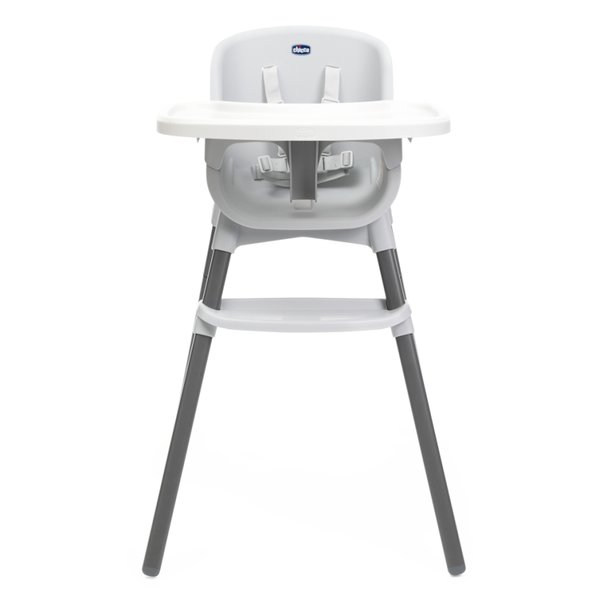 Chicco - Kinder eetstoel ZEST 3in1 wit/grijs