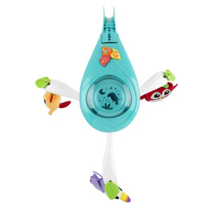 Chicco - Kinderbedmobiel met projector MAGIC FOREST 3xAA