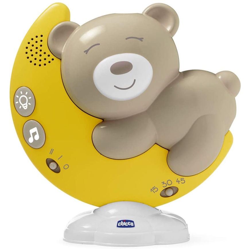 Chicco - Kinderbedprojector met melodie 3in1 NEXT2MOON grijs