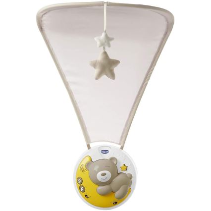 Chicco - Kinderbedprojector met melodie 3in1 NEXT2MOON grijs